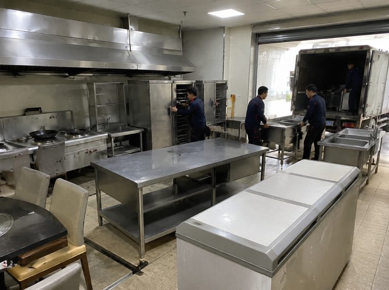 得荣县酒店宾馆厨房设备整体回收